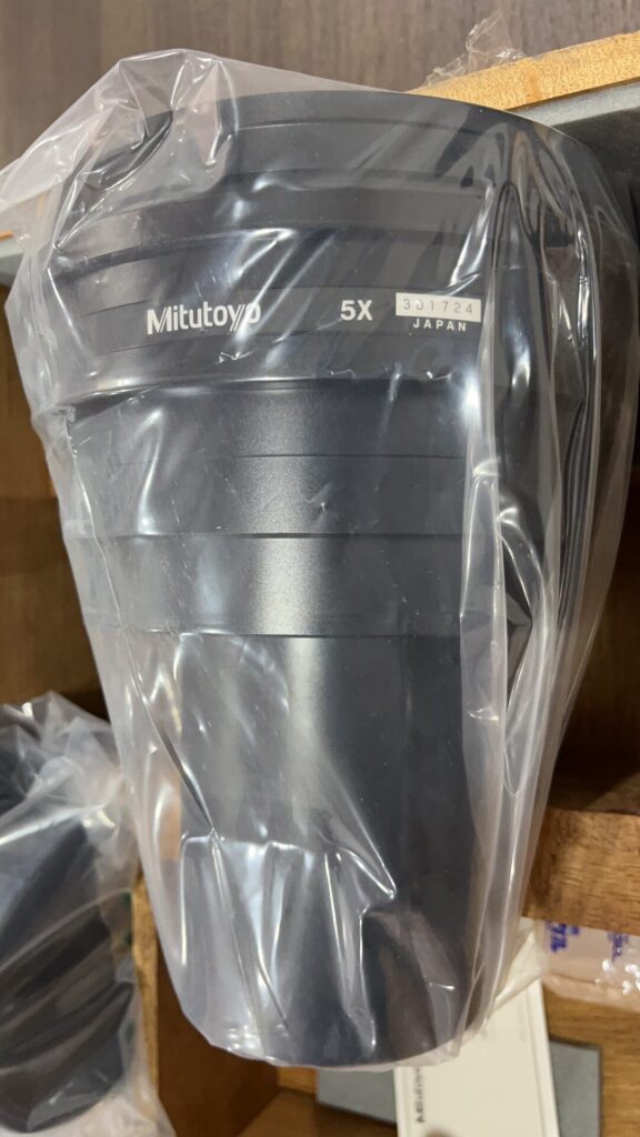 Mitutoyo PV-5000 5X Objective Lens thumbnail