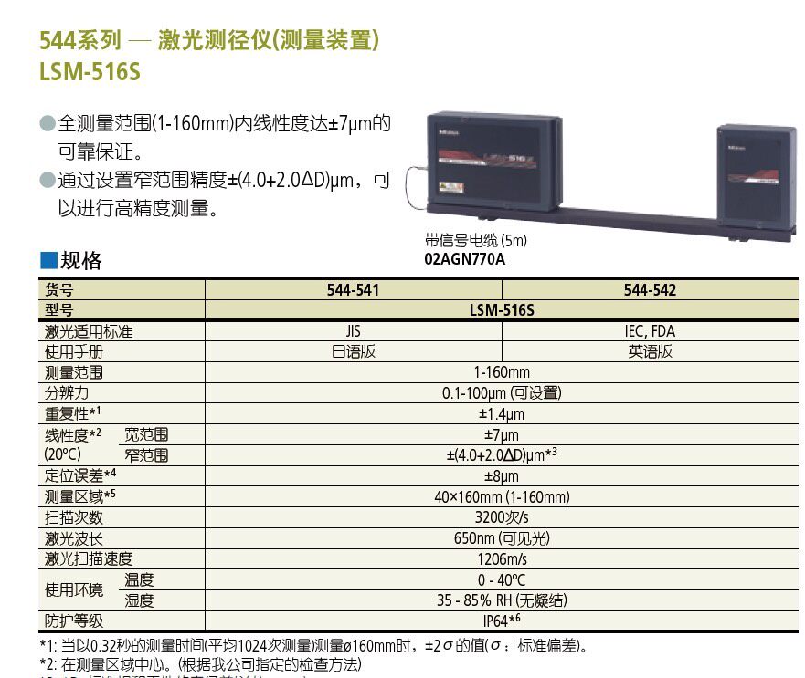 Mitutoyo 544-531 Laser Scan Micrometer thumbnail