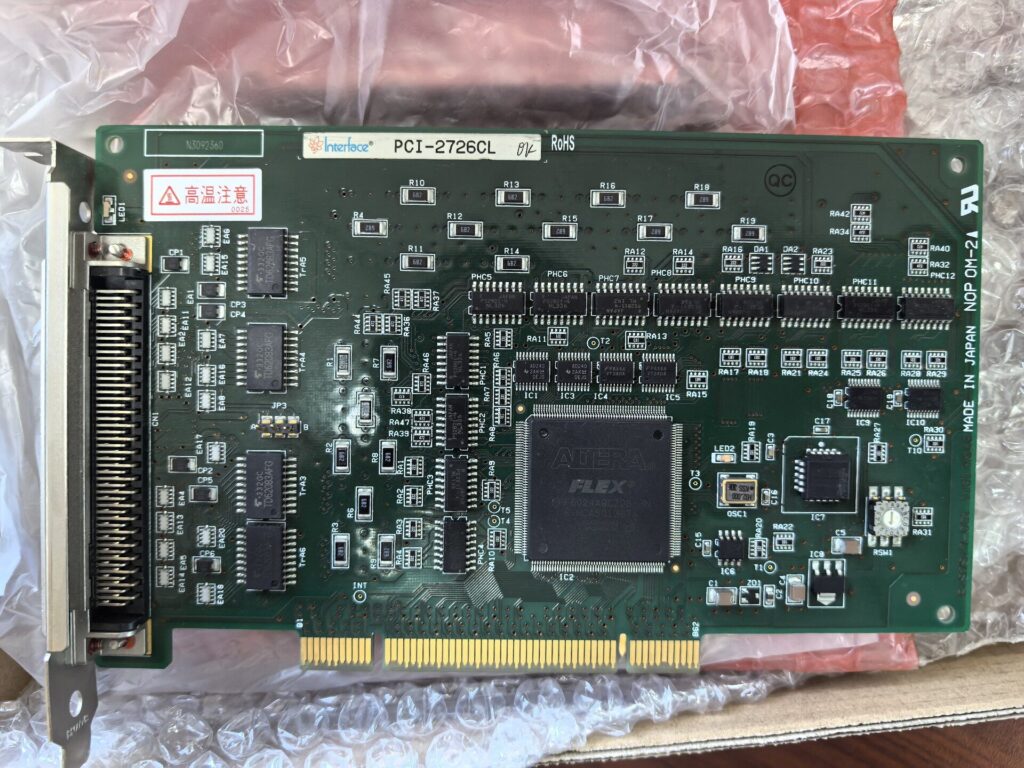 Interface PCI-2726CL DAQ Card