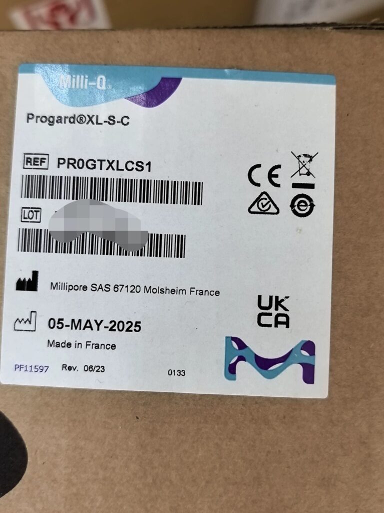 Millipore Progard XL-S-C Cartridge
