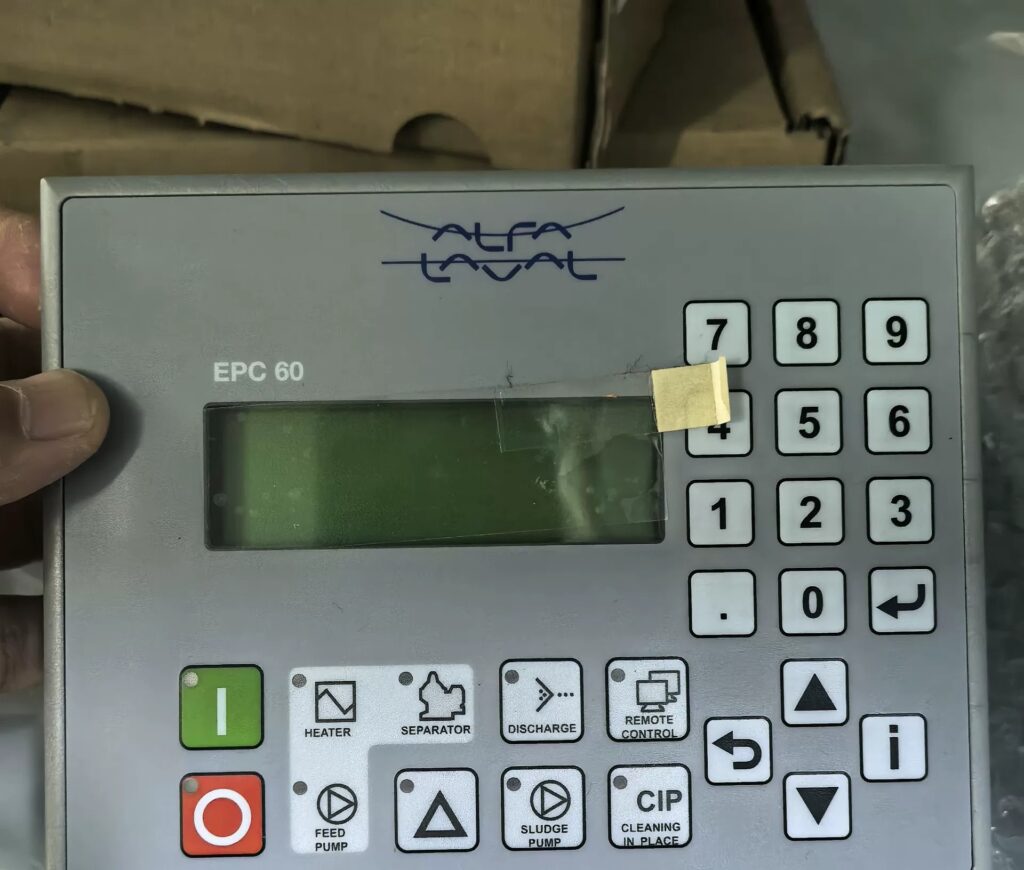 Alfa Laval EPC60 Control Panel thumbnail