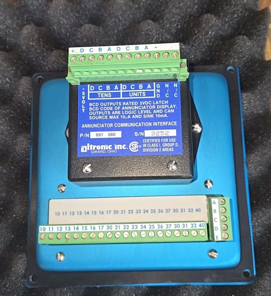 Altronic Alarm Annunciator DD-20NTL-C thumbnail