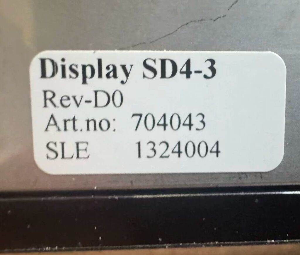 Consilium Display Panel SD4-3 thumbnail