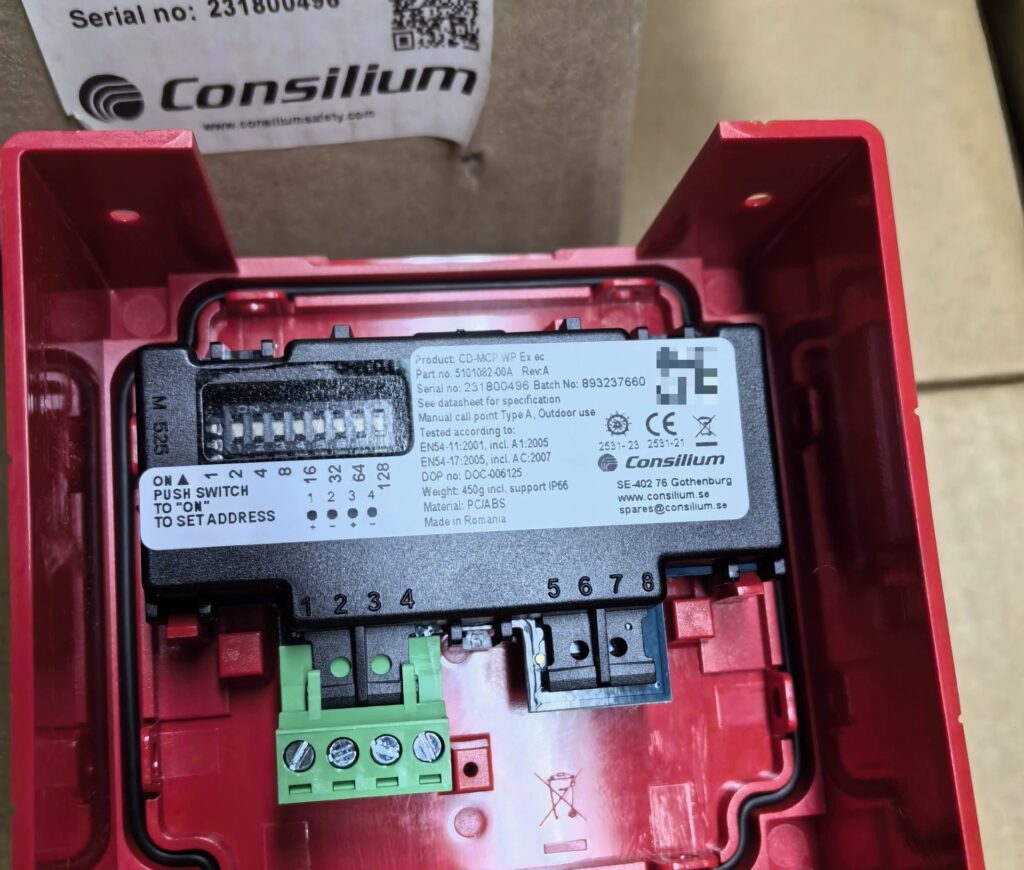 Consilium Manual Call Point CD-MCP thumbnail