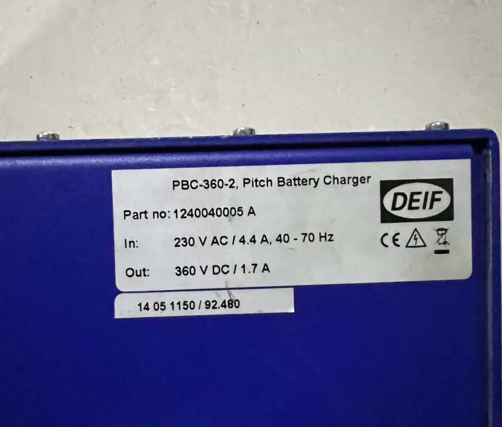 DEIF Pitch Charger PBC-360-2 thumbnail