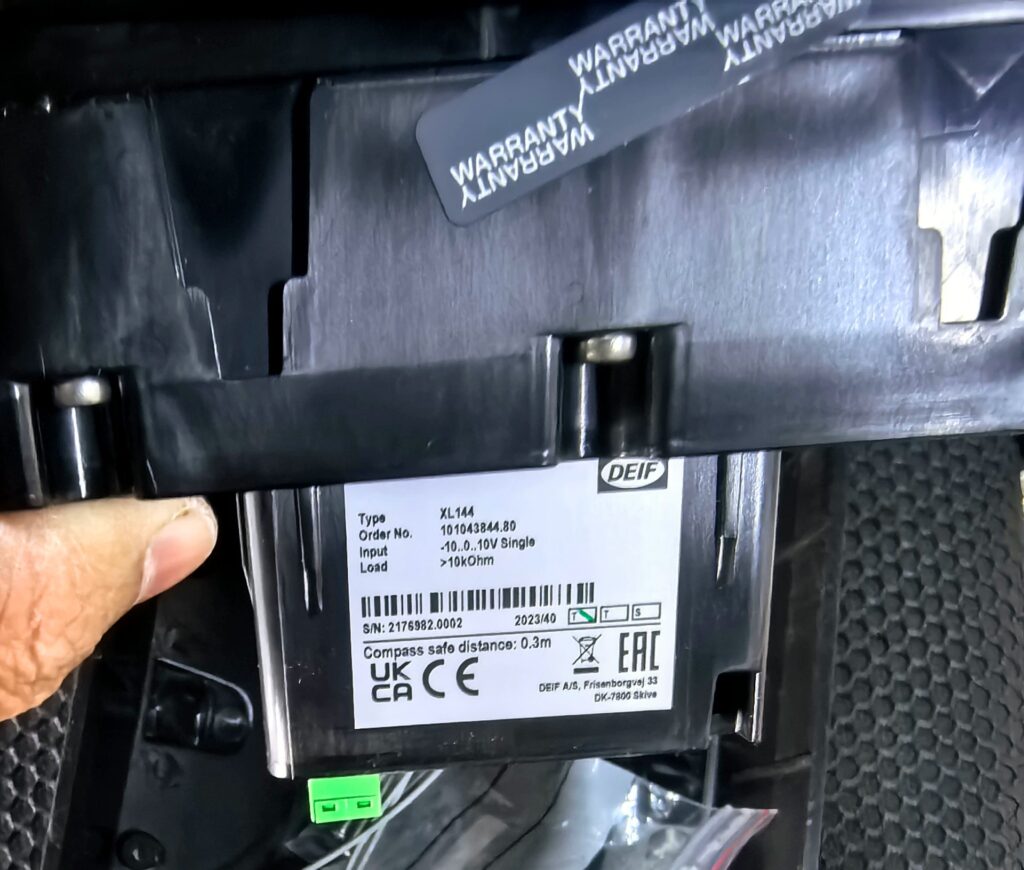 DEIF Rudder Angle Indicator BW144 thumbnail