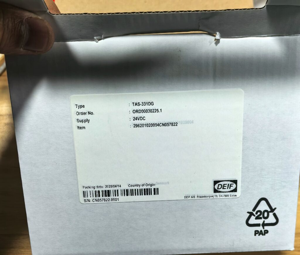 DEIF Transmitter TAS-331DG thumbnail