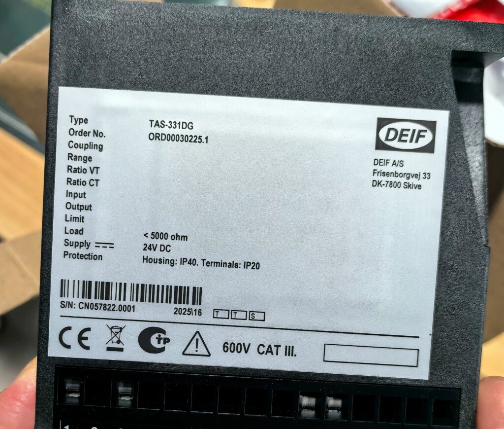 DEIF Transmitter TAS-331DG thumbnail