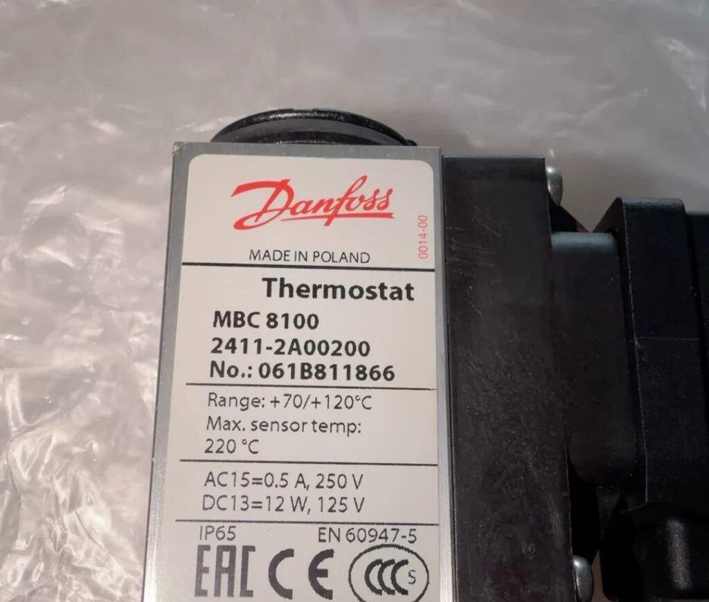 Danfoss Valve MBC 8100 thumbnail
