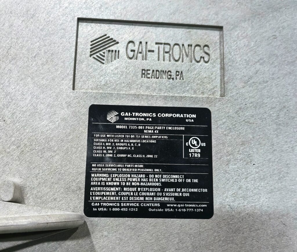GAI-TRONICS Explosion-proof Telephone 335-001 thumbnail