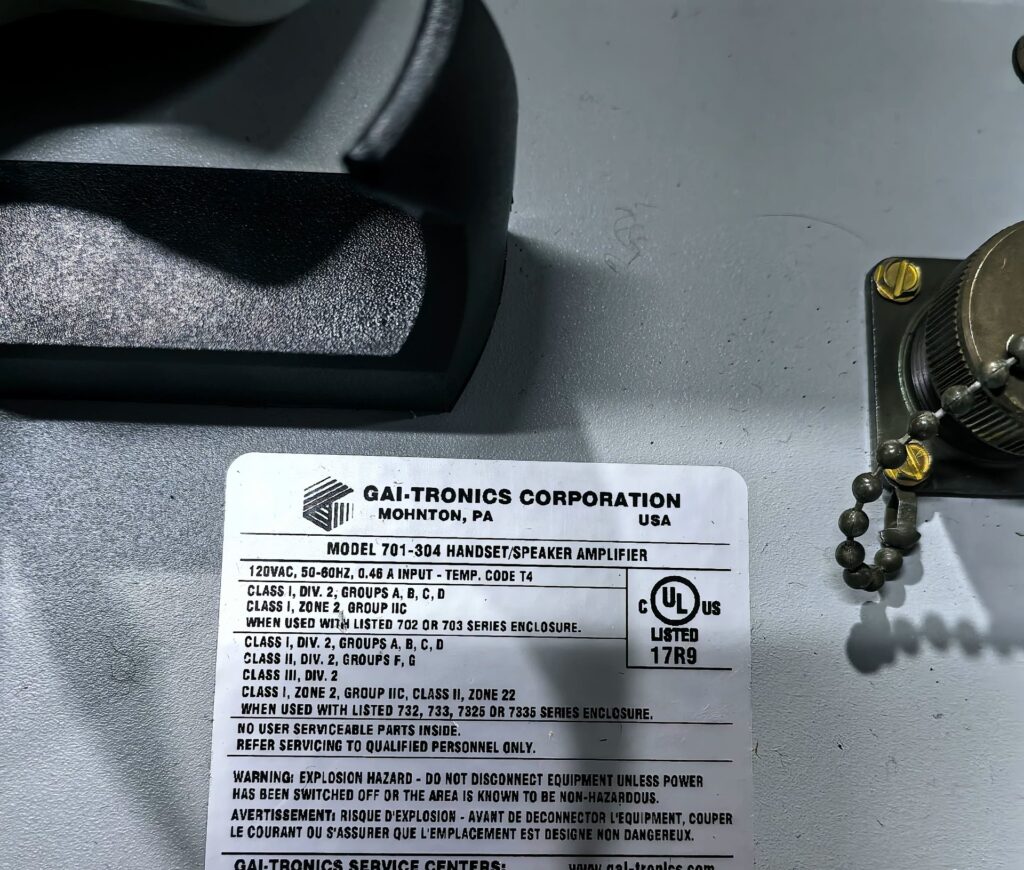 GAI-TRONICS Explosion-proof Telephone 335-001 thumbnail