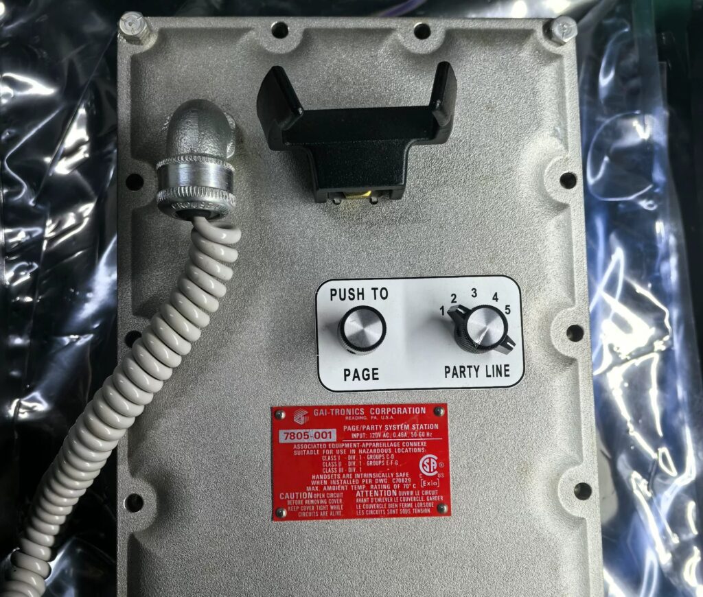 GAI-TRONICS Telephone 7805-001 thumbnail