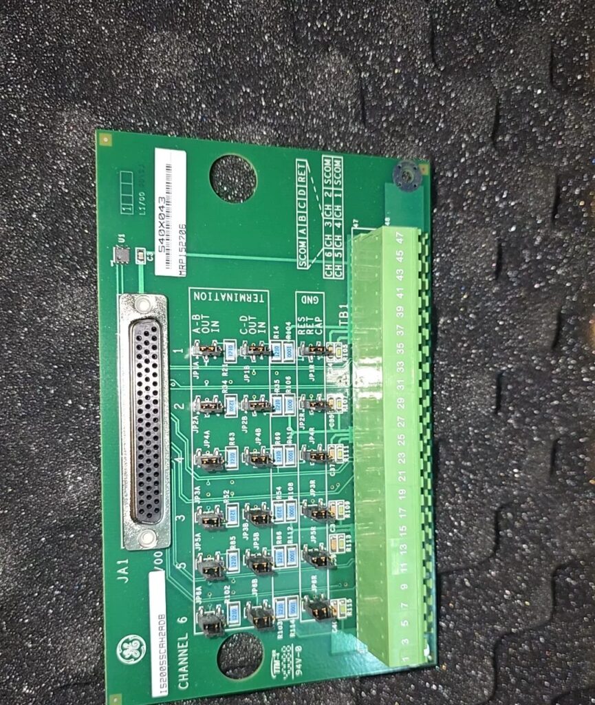 GE Mark VI Control Board IS200SSCAH2ADB