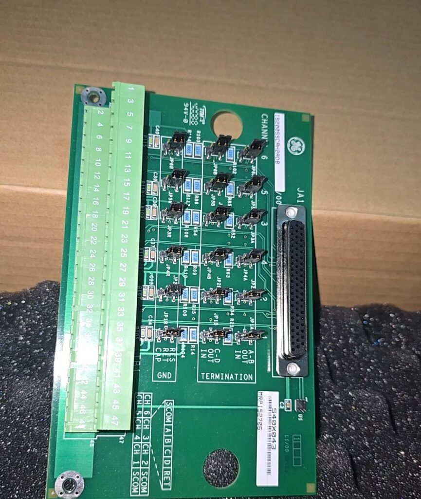 GE Mark VI Control Board IS200SSCAH2ADB thumbnail