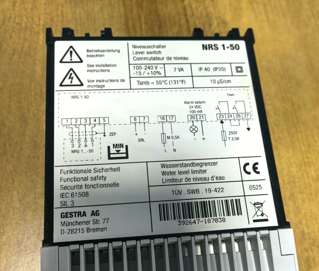 GESTRA Level Controller NRS 1-50 thumbnail