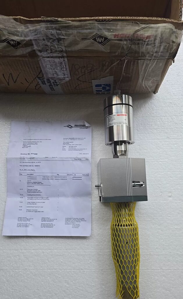 Herrmann Ultrasonic Transducer Assembly KHS20-I