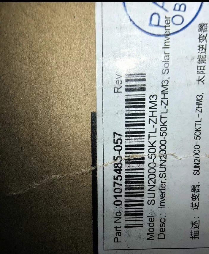 Huawei Solar Inverter SUN2000-50KTL-ZHM3 thumbnail