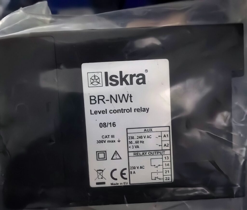 Iskra Level Control Relay BR-NWt thumbnail