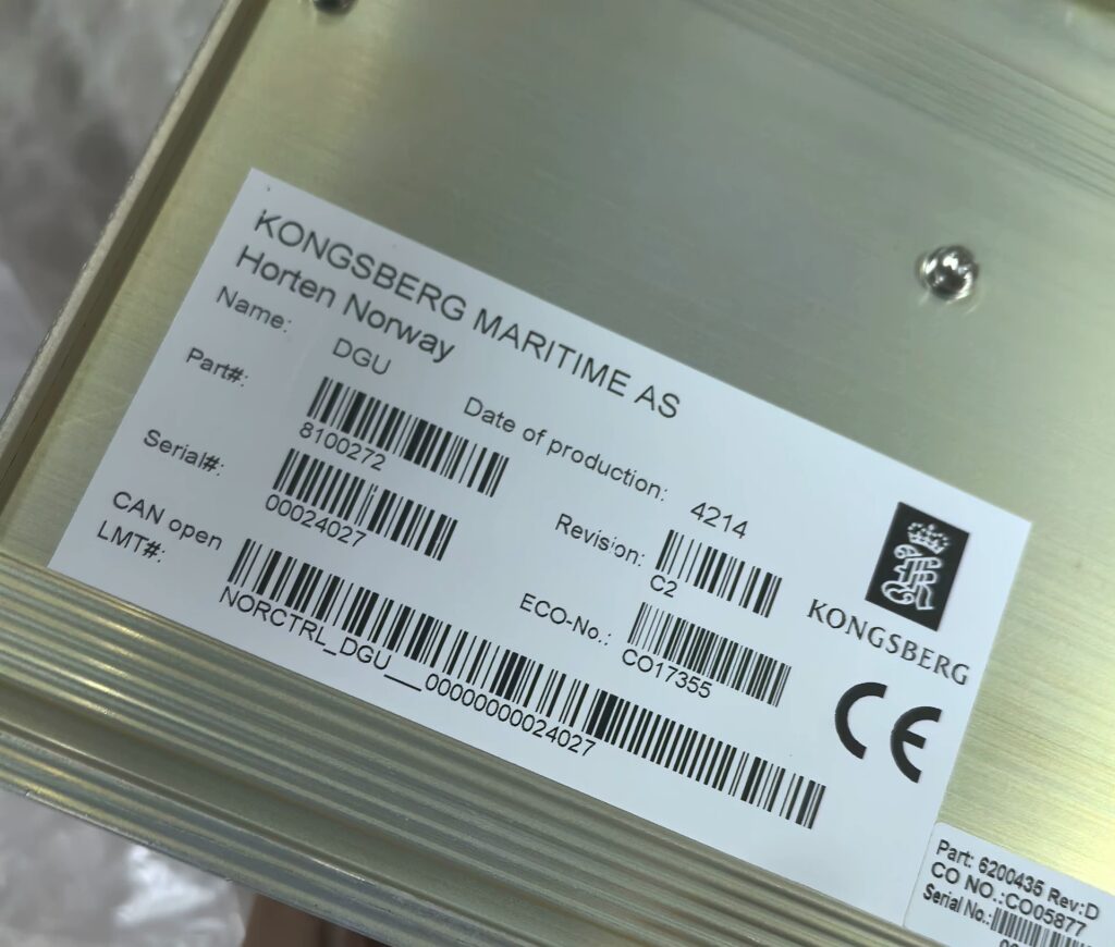 KONGSBERG DGU Acquisition Module 8100272 thumbnail