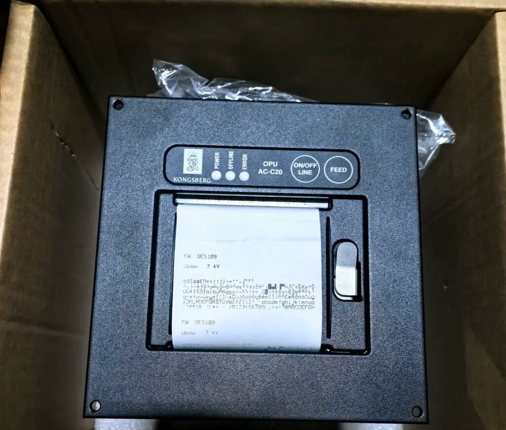 KONGSBERG Data Logger OPU-AC-C20