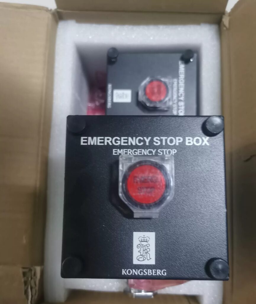 KONGSBERG Emergency Stop Box CS17006.01