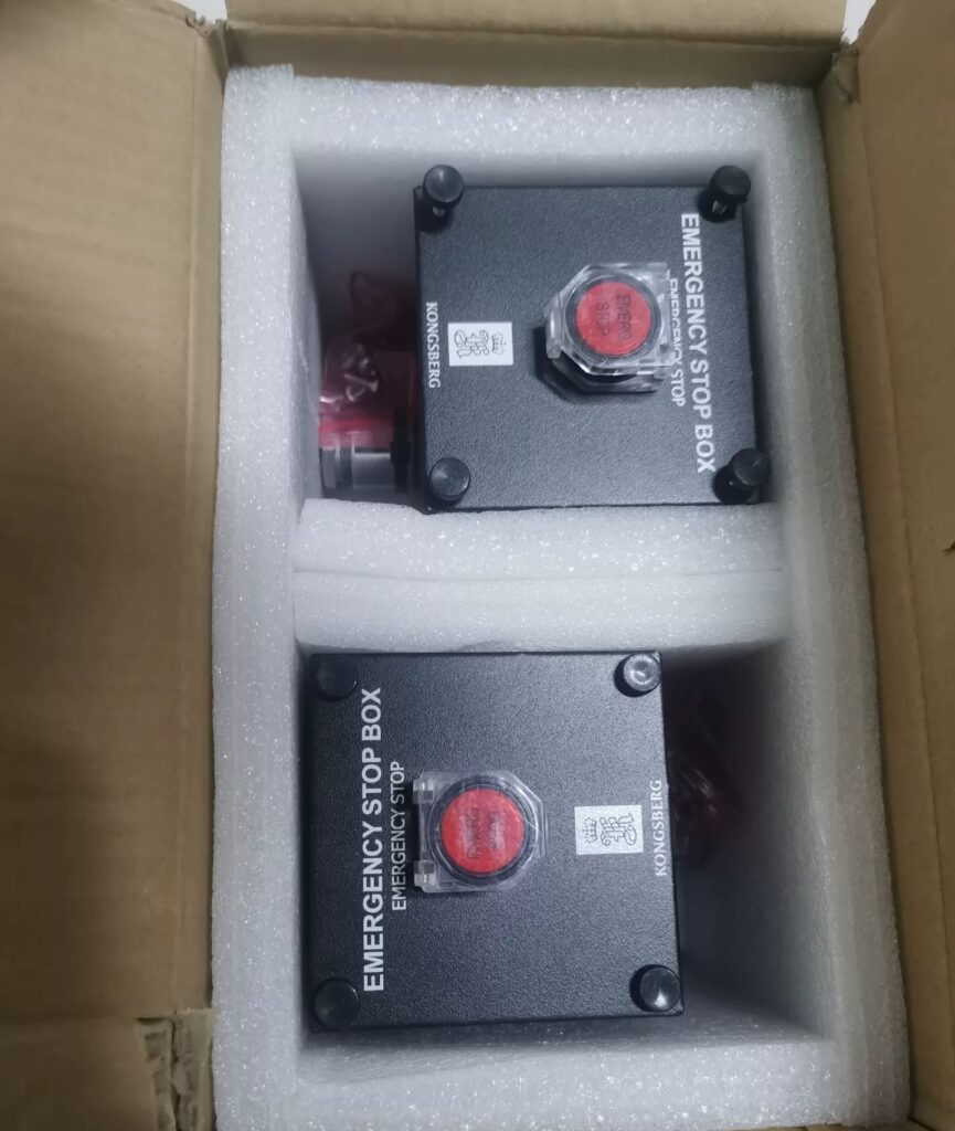 KONGSBERG Emergency Stop Box CS17006.01 thumbnail