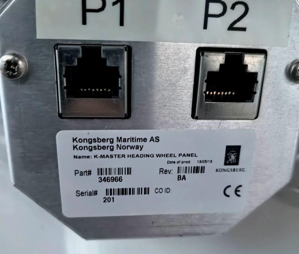 KONGSBERG K-Master Heading Control Panel 346966 thumbnail