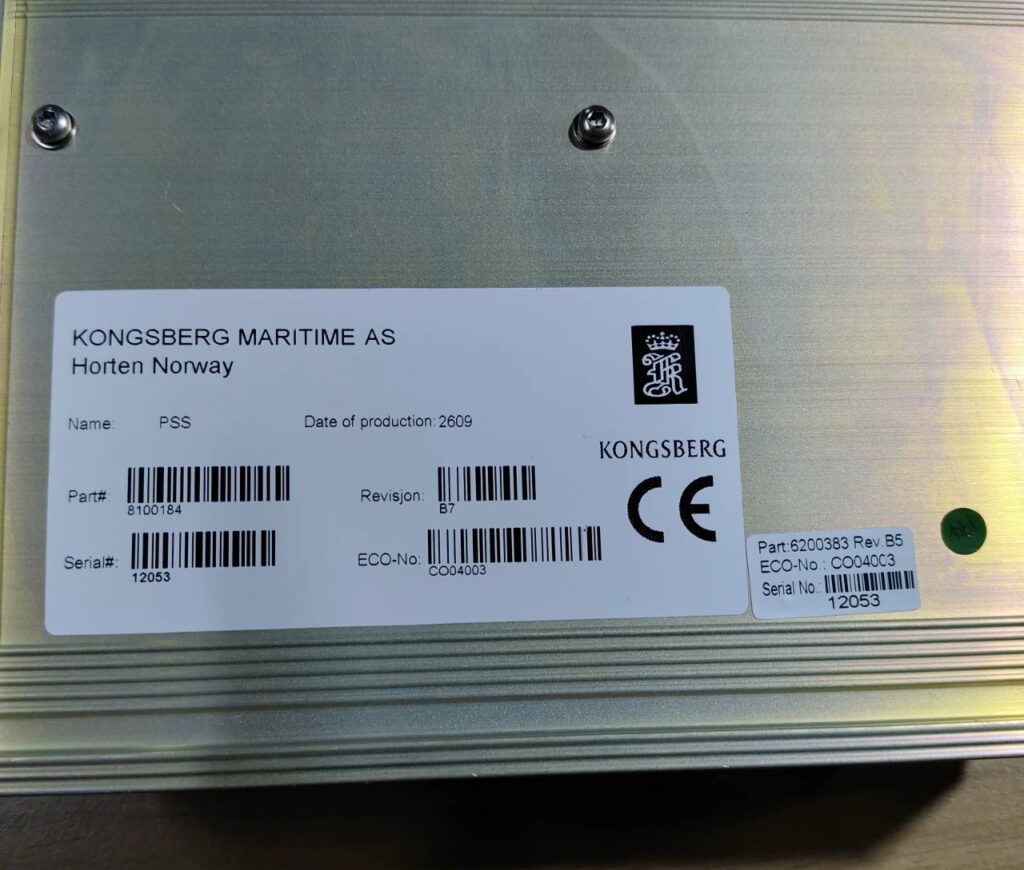 KONGSBERG PSS Module 8100184 thumbnail