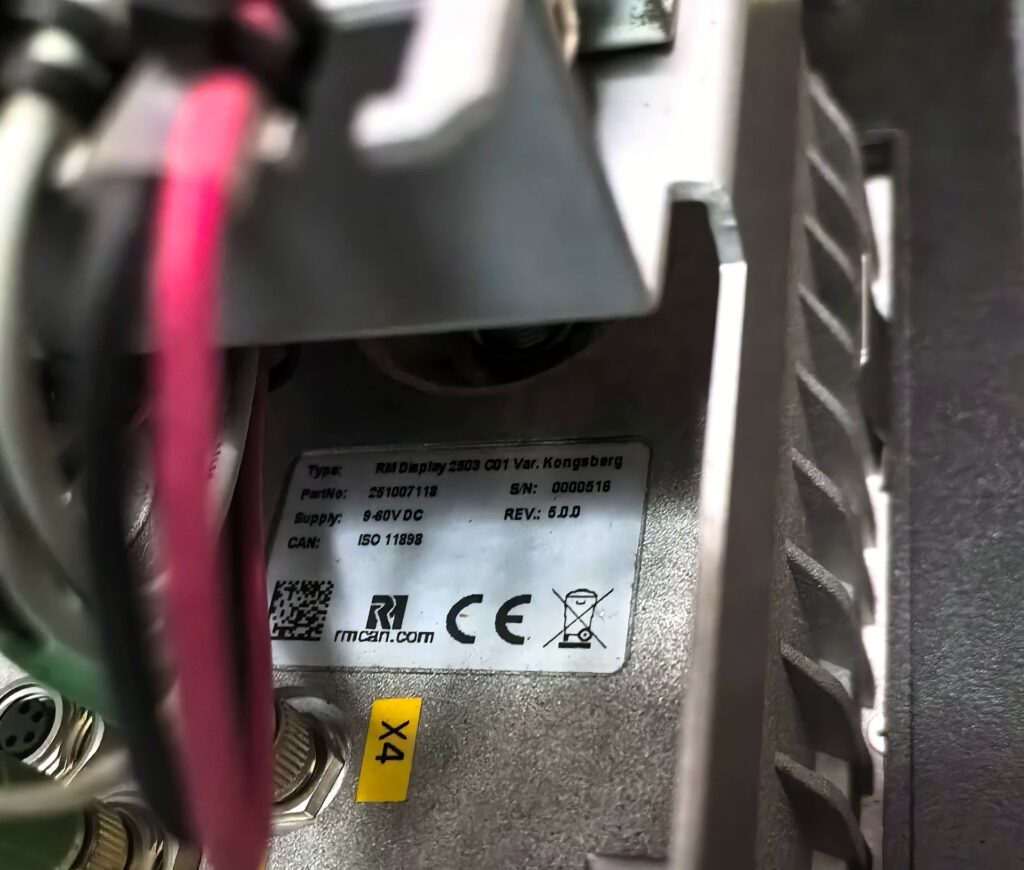 KONGSBERG RM Display 2803 CD1 thumbnail