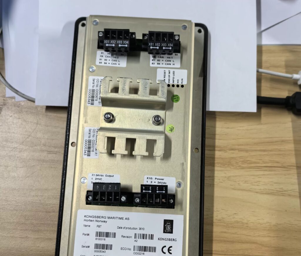 KONGSBERG Remote Control Unit PBT 8100318 thumbnail