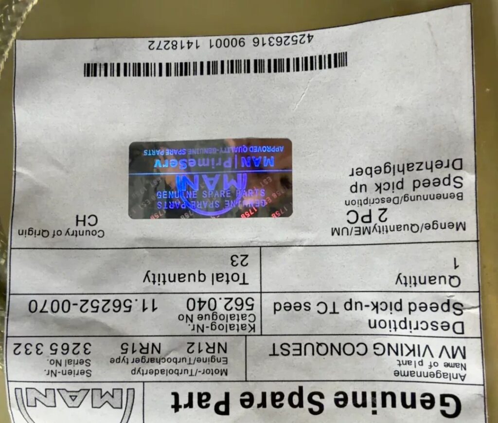 MAN Sensor 11.56252-0070 thumbnail