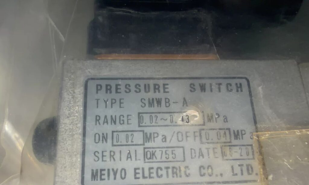 MEIYO Pressure Switch SMWB-A thumbnail