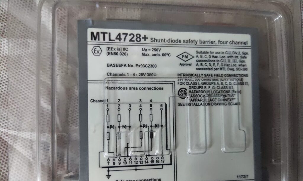 MTL 4-Channel Analog Safety Barrier 4728+