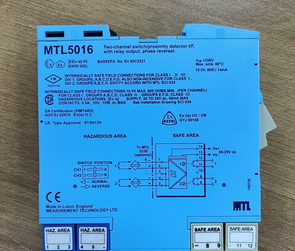 MTL Switch MTL5016