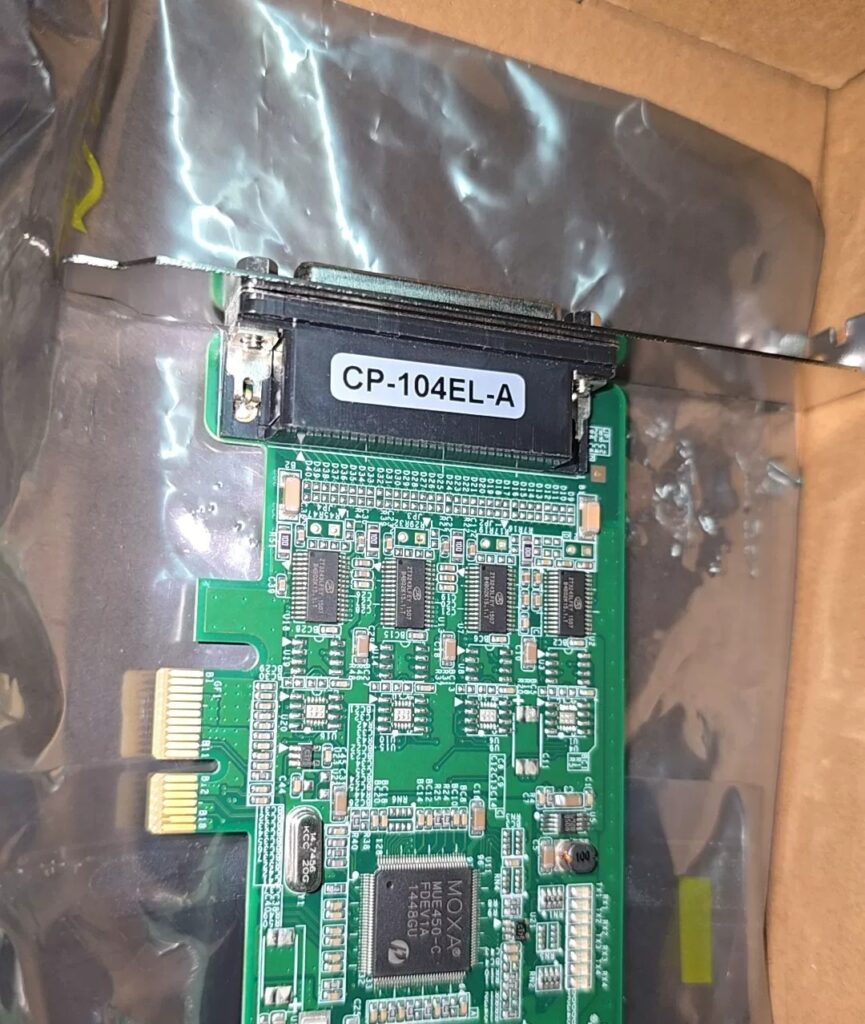 Moxa 4-Port PCIe Serial Card CP-104EL-A