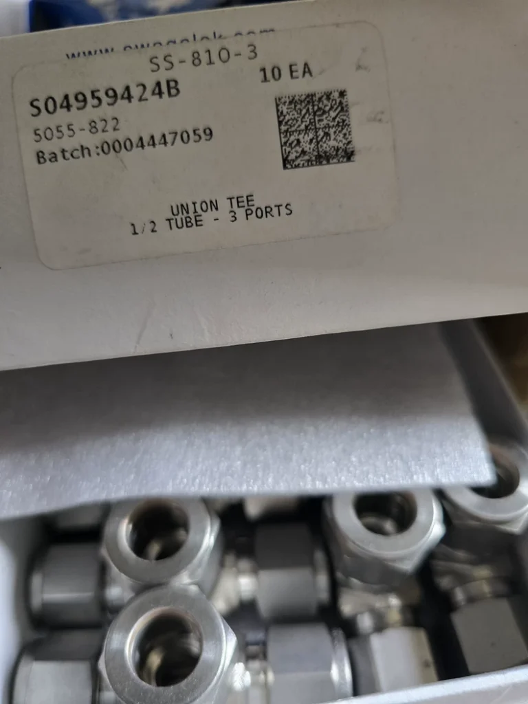 Swagalok SS-810-3 Spare Part thumbnail