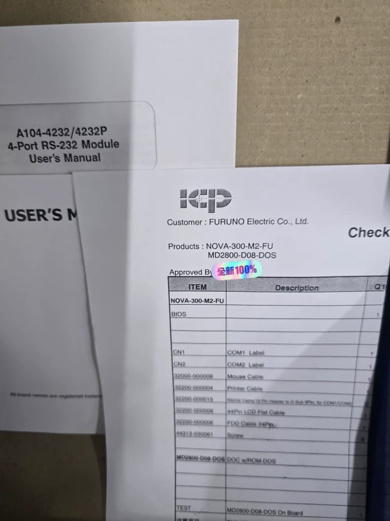 ICP A104-4232 V1.0. 4 modules thumbnail