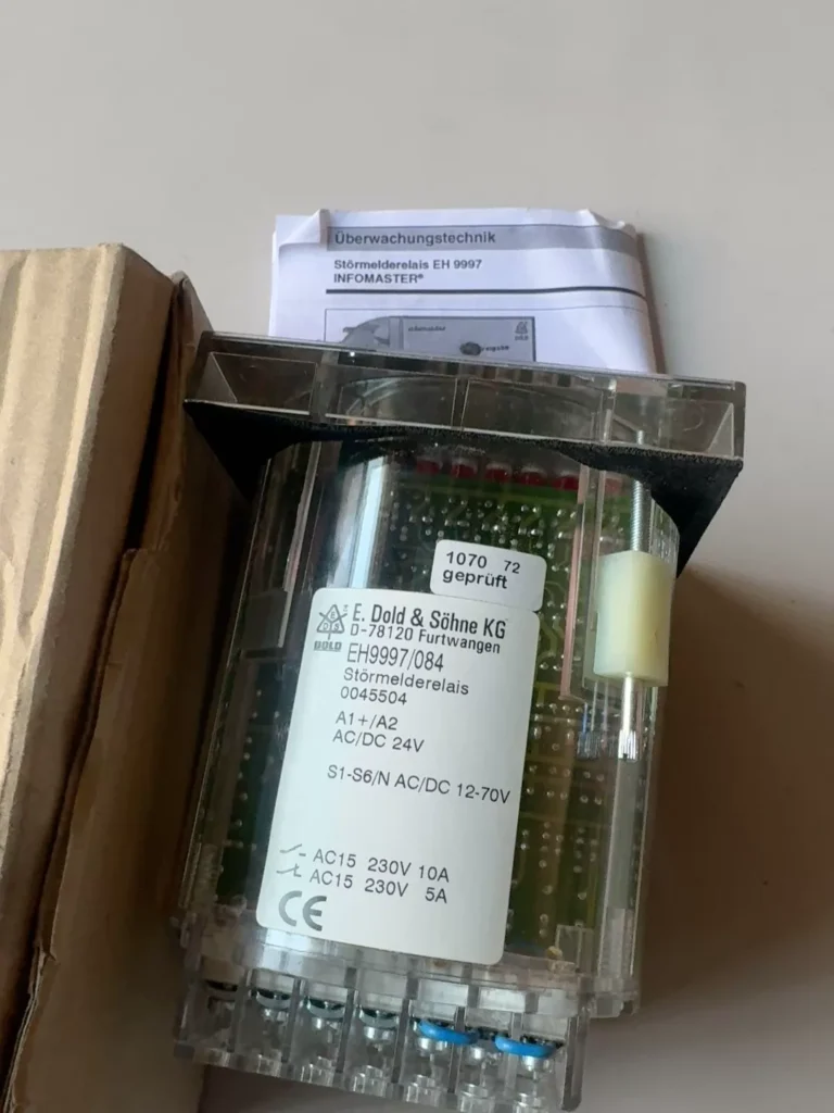 DOLD Alarm relay EH9997/084 AC/DC24V 0045504 A36543501