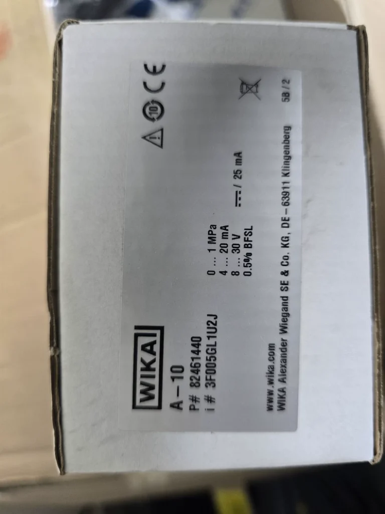 WIKA A-10 Pressure Transmitter thumbnail