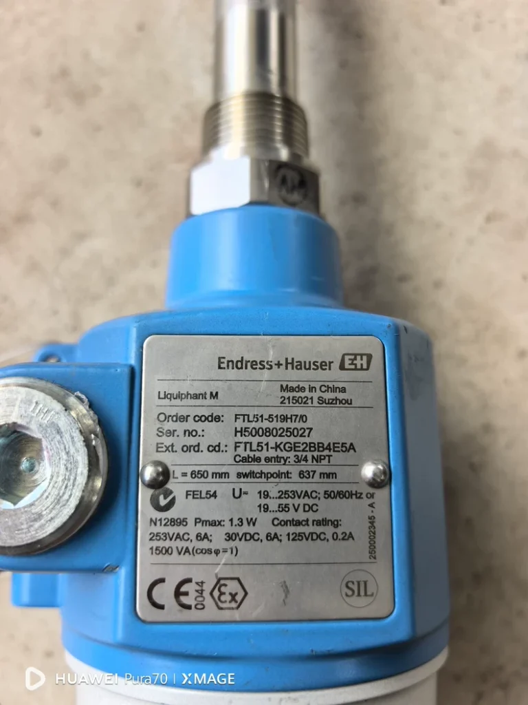 Endress+Hauser FTL51-KGE2BB4E5A Level Switch