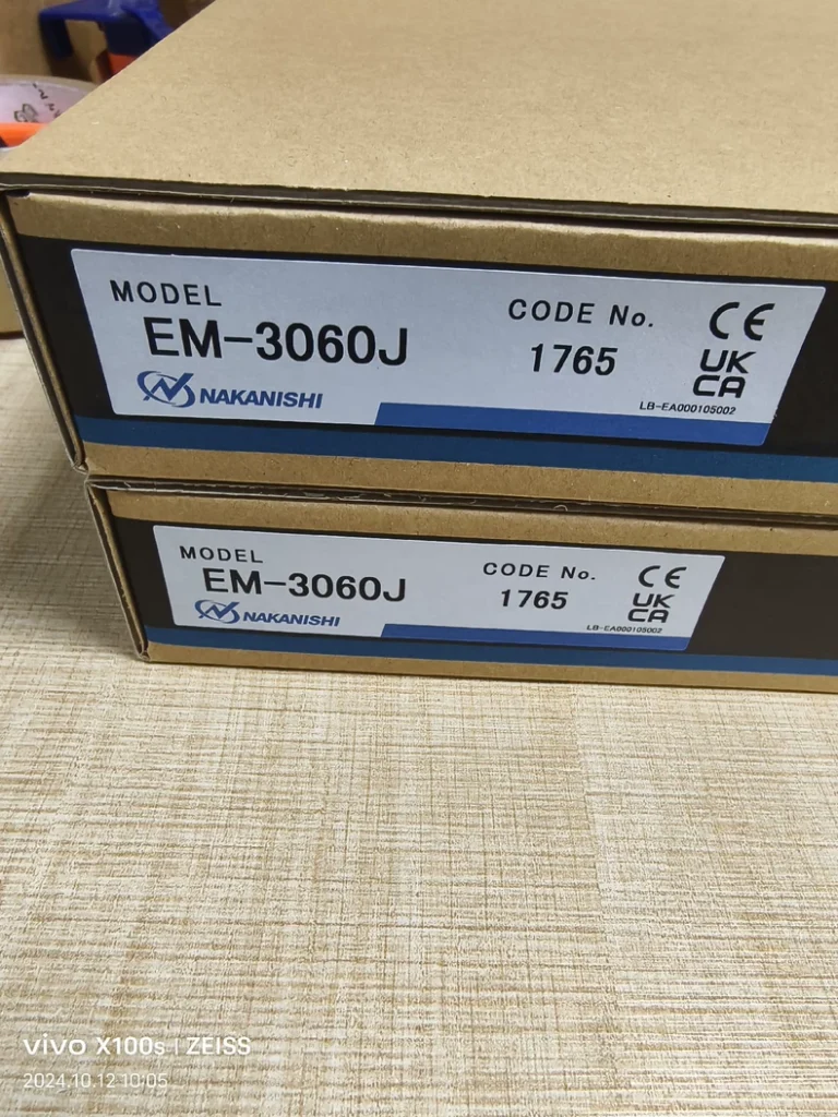 NAKANISHI EM-3060J Electric Spindle Motor thumbnail