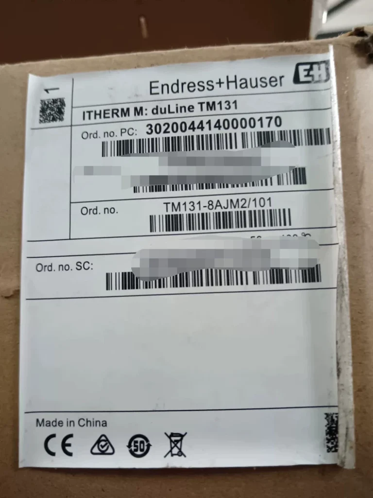 E+H TM131-8AJM2/101 Industrial modular thermometer thumbnail