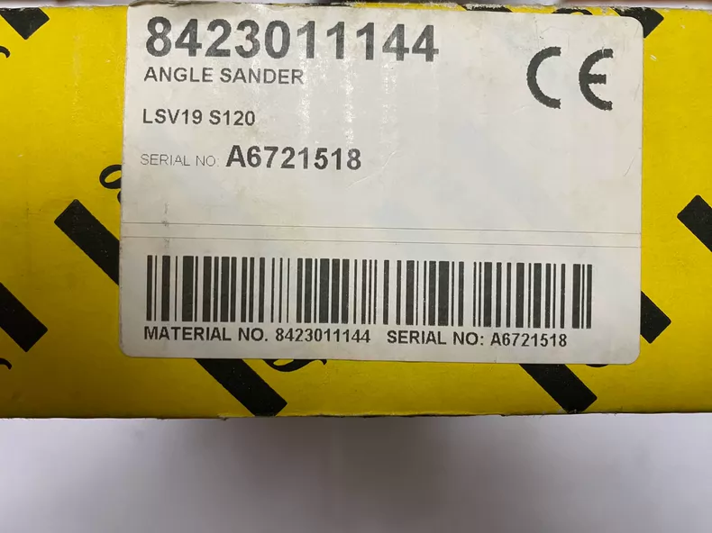 Atlas Copco Angle Die Grinders with Collet LSV19 S120 8423011144 thumbnail