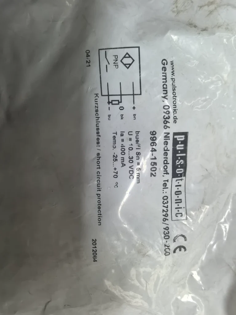PULSOTRONIC 9964-1502 Sensor thumbnail