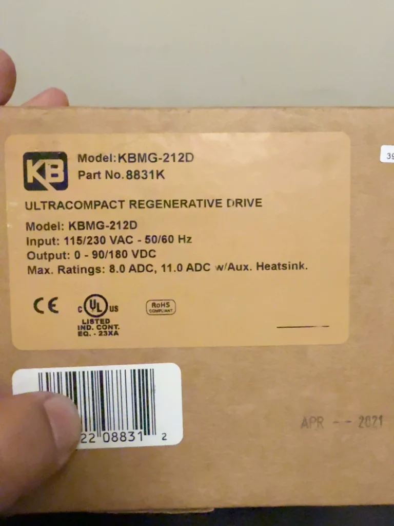 KB KBMG-212D Drive thumbnail