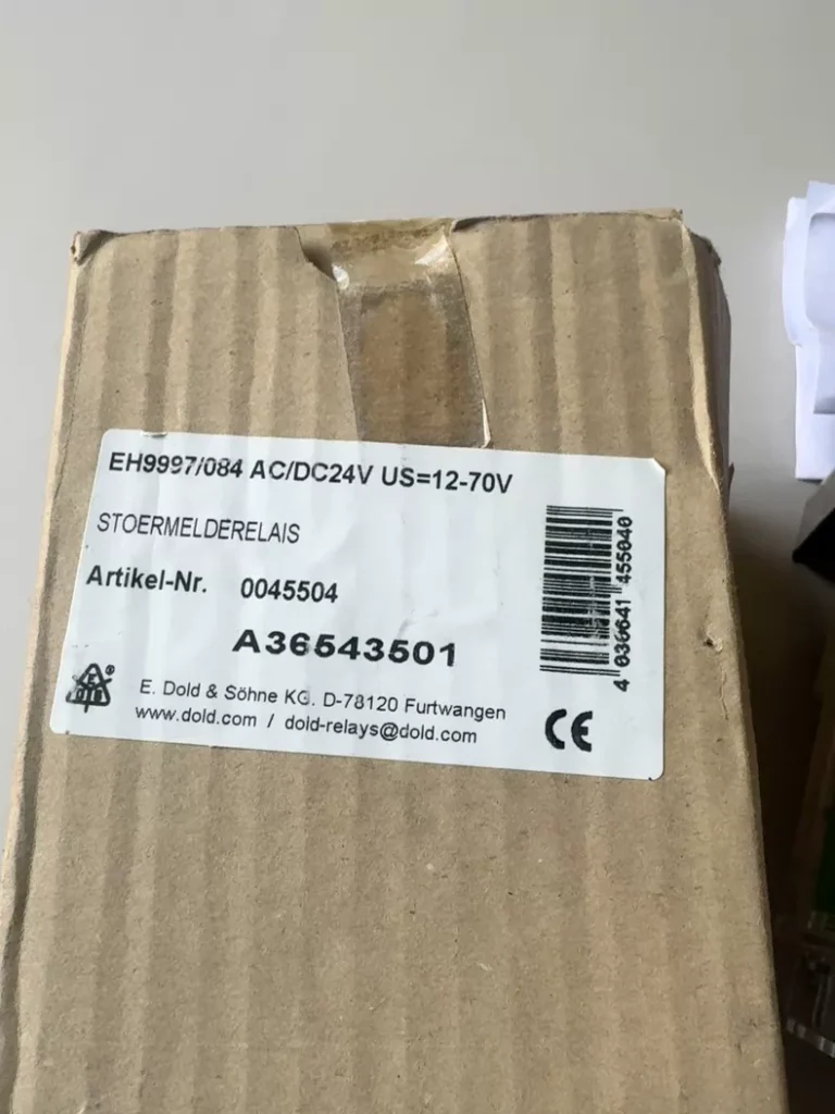 DOLD Alarm relay EH9997/084 AC/DC24V 0045504 A36543501 thumbnail