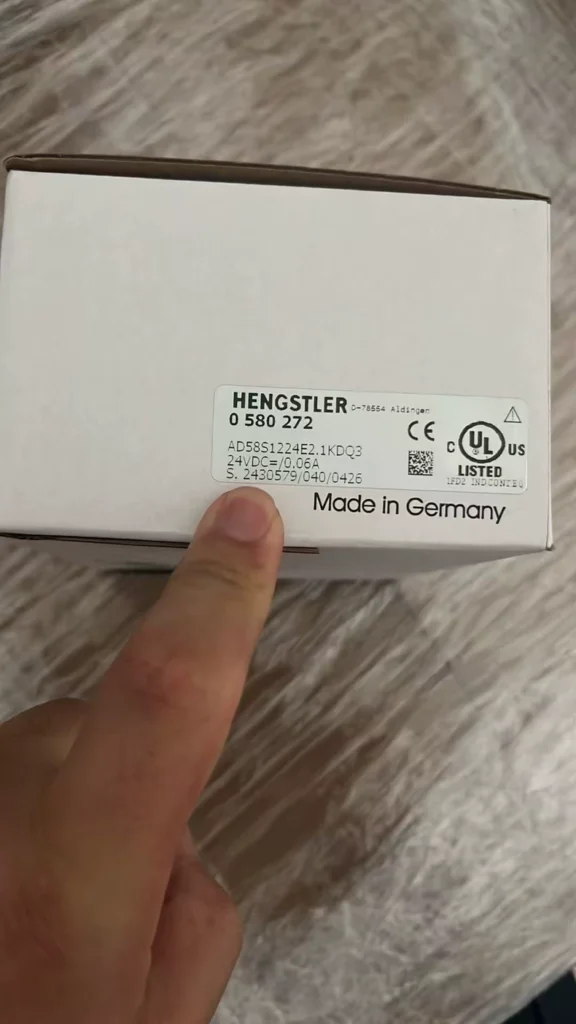 HENGSTLER 0 580 272 AD58S1224E2.1KDQ3 Encoder