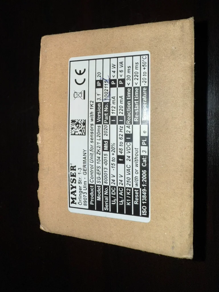 MAYSER 800013-0015 relay