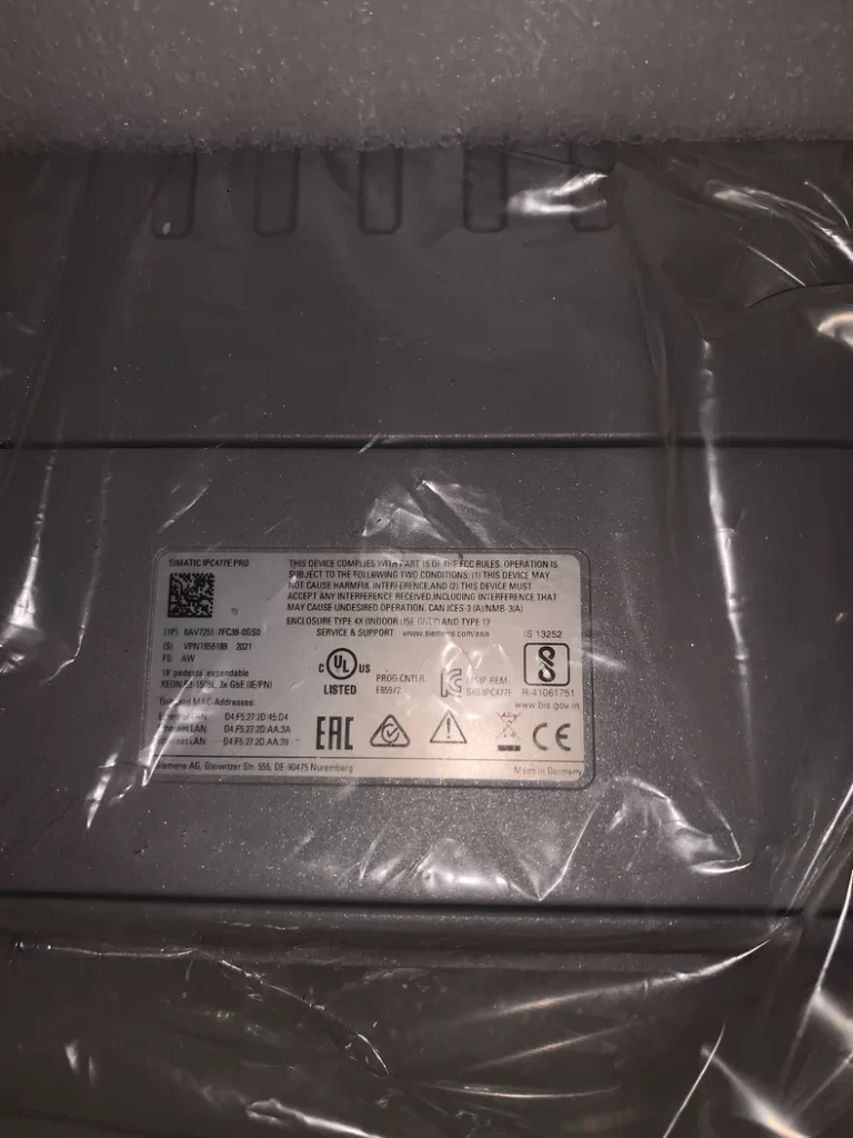 Siemens Industrial computer 6AV7251-7FC38-0GS0SIMA thumbnail