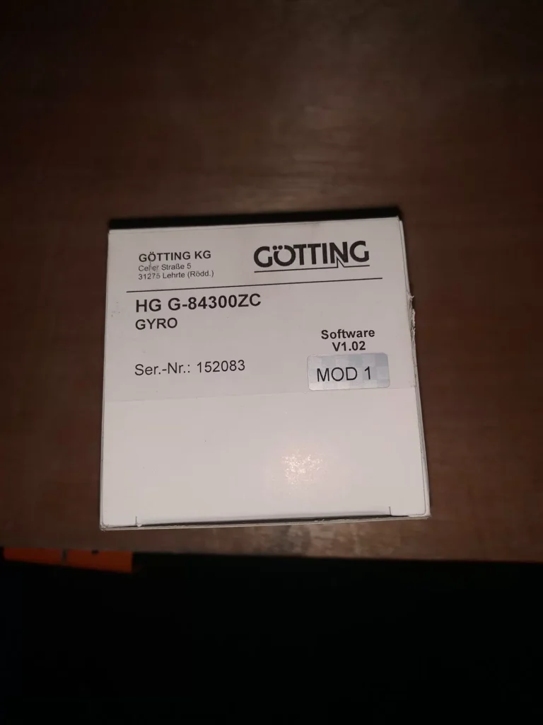 GOTTING GYRO Displacement Sensor HG G-84300ZC